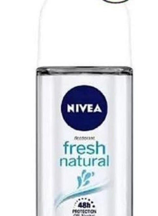 NIVEA Deodorant Roll-On Combo, Pearl & Beauty, natural glow, Fresh Natural Deodorant Roll-on - For Men & Women (50 ml, Pack of 3) - Image 2